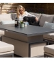 Fabric Casual Dining Pulse Corner Dining Set - With Rising Table